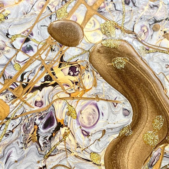 The I of Eve - Original Art Mixed Media Painting by Tristina Dietz Elmes 14"x14" - Picture 3 of 10